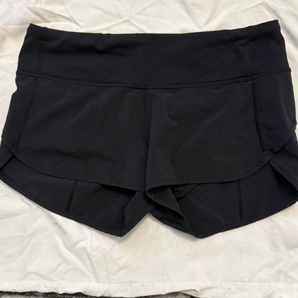 Lululemon Athletica Black Athletic Shorts